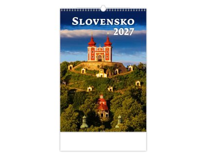 Nástenný kalendár Slovensko 31,5 x 45 cm 2027