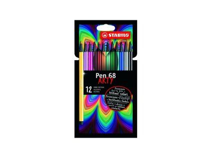 Sada popisovačov STABILO Pen 68/12S ’ARTY’