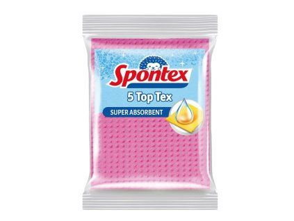Utierka hubková Spontex 5 Top Tex 5 kusov