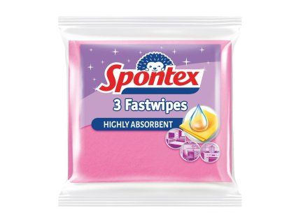 Utierka z viskózy Spontex Fast Wipes 3 kusy