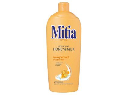 Mitia tekuté mydlo 1 l - Med&Mlieko