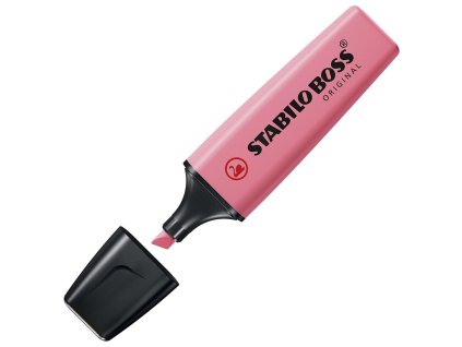 Zvýrazňovač STABILO BOSS ORIGINAL Pastel pastelový čerešnový kvet