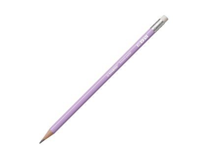 Ceruzka STABILO Swano Pastel HB s gumou pastel fialová