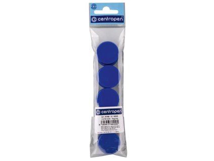 Magnety 30 mm modré, 10ks
