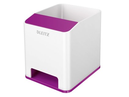 Stojan na perá hudobný Leitz WOW purpurový