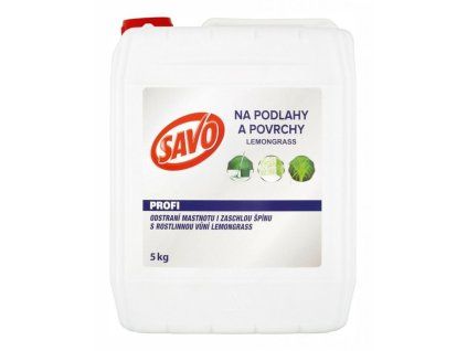 Savo PROFI na podlahy a povrchy Lemongrass 5kg