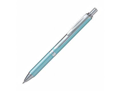 Gélový roller Pentel Energel Steel, svetlo modrý