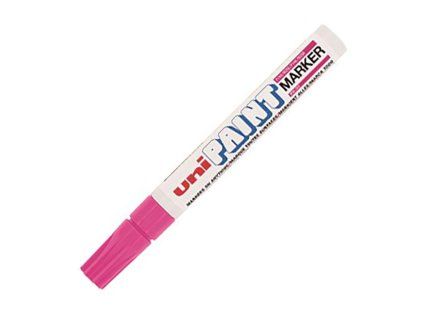 Lakový popisovač uni PAINT PX-20 ružový