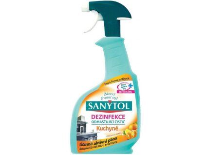 Sanytol KUCHYŇA odmasťovač s rozprašovačom 500 ml