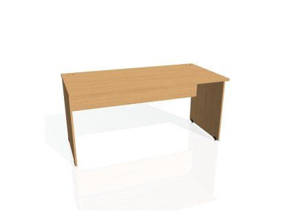 Pracovný stôl Gate, 160x75,5x80 cm, buk/buk