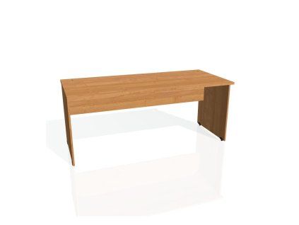 Pracovný stôl Gate, 180x75,5x80 cm, jelša/jelša