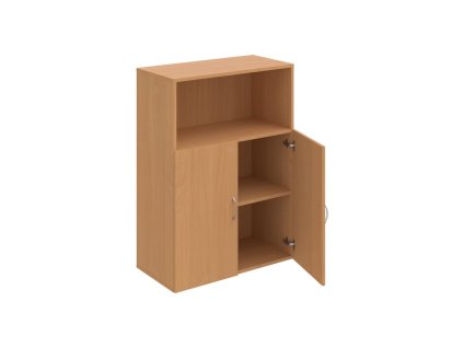 Policová skriňa Drive, 80x111x42 cm, buk/buk