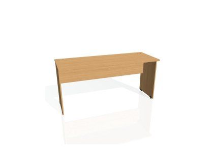 Pracovný stôl Gate, 160x75,5x60 cm, buk/buk