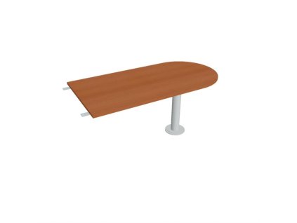 Doplnkový stôl Cross, 160x75,5x80 cm, čerešňa/kov