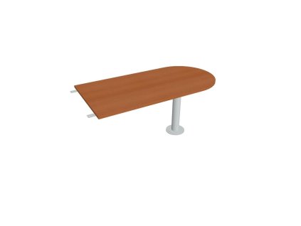 Doplnkový stôl Flex, 160x75,5x80 cm, čerešňa/kov