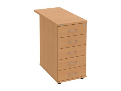 Kontajner Hobis, 40x75,5x80 cm, buk/buk