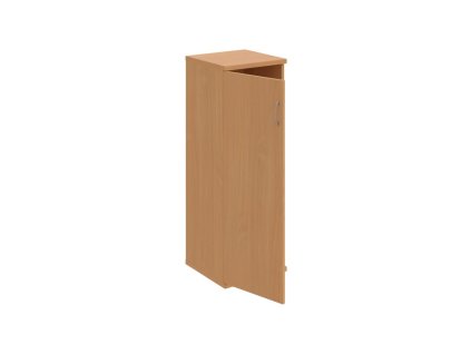 Policová skriňa Strong L, 40x115,2x40 cm, buk/buk