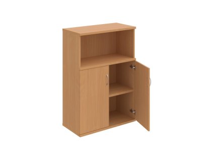 Policová skriňa Strong, 80x115,2x40 cm, buk/buk