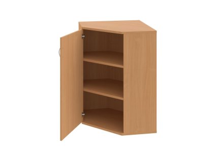 Policová skriňa Strong L, 80x115,2x40 cm, buk/buk