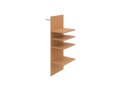 Šatníková vložka Strong, do skrine v.192 cm, buk