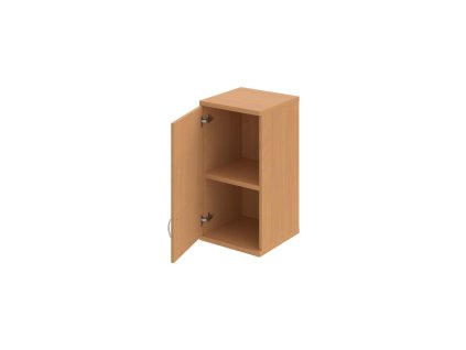 Policová skriňa Strong, L, horná, 40x76,8x40 cm, buk/buk