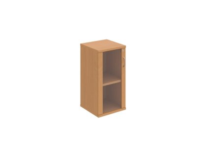 Policová skriňa Strong, zámok, L, 40x76,8x40 cm, buk/buk