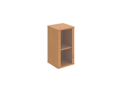 Policová skriňa Strong, zámok, L, 40x76,8x40 cm, buk/buk