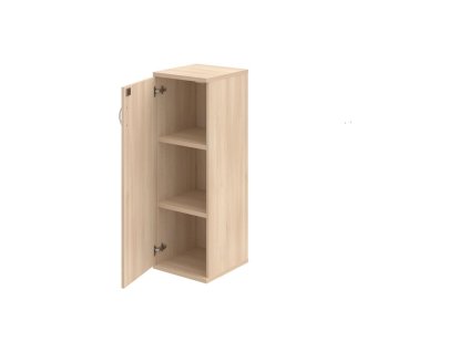 Policová skriňa Strong, zámok, L, 40x115,2x40 cm, agát/agát