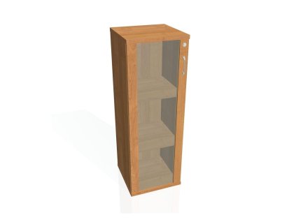 Policová skriňa Strong, zámok, L, 40x115,2x40 cm, jelša/jelša