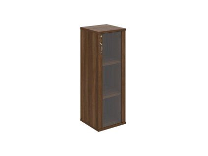 Policová skriňa Strong, zámok, P, 40x115,2x40 cm, orech/orech