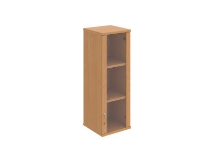 Policová skriňa Strong, zámok, P, 40x115,2x40 cm, buk/buk