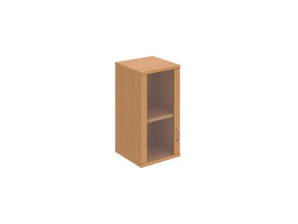 Policová skriňa Strong, L, horná, 40x76,8x40 cm, buk/buk