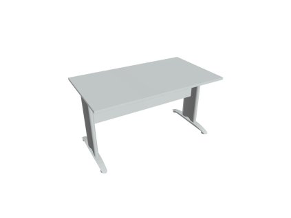 Rokovací stôl Cross, 140x75,5x80 cm, sivý/kov