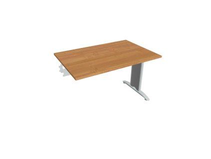 Rokovací stôl Flex, 120x75,5x80 cm, jelša/kov