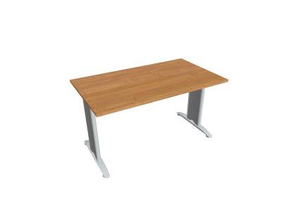 Rokovací stôl Flex, 140x75,5x80 cm, jelša/kov