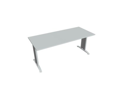 Rokovací stôl Flex, 180x75,5x80 cm, sivý/kov