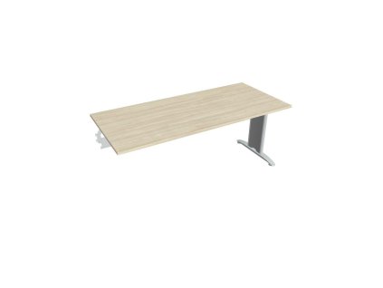 Rokovací stôl Flex, 180x75,5x80 cm, agát/kov