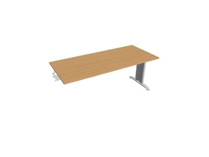 Rokovací stôl Flex, 180x75,5x80 cm, buk/kov