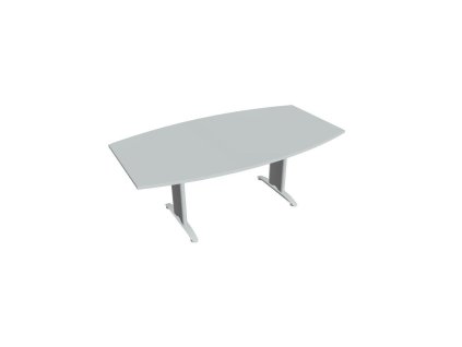 Rokovací stôl Flex, 200x75,5x110 cm, sivý/kov