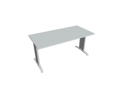 Rokovací stôl Flex, 160x75,5x80 cm, sivý/kov