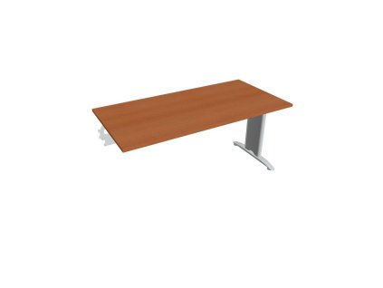 Rokovací stôl Flex, 160x75,5x80 cm, čerešňa/kov