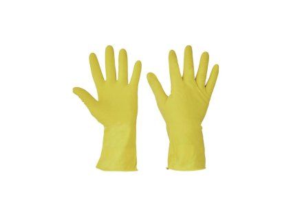 Rukavice latexové STARLING, žlté, veľ. 9/L
