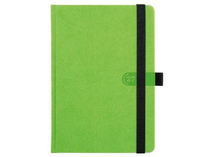 Diár Trendy denný A5 14,8 x 21 cm zelený 2027