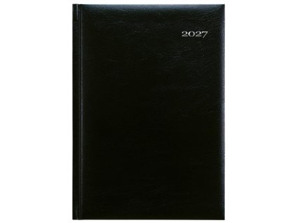 Diár Kronos týždenný A5 14,8 x 21 cm čierny 2027