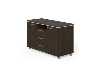 Kontajner mobilný nika Lenza Wels, 120x76,2x50,4cm, wenge