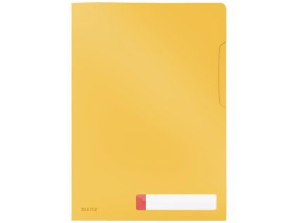 Obal L pevný Leitz Cosy A4 200mic teplý žltý 3 ks