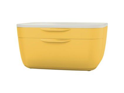 Zásuvkový box Leitz Cosy teplý žltý