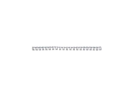 Drôtové hrebene GBC Multibind 21kr. 6mm čierne