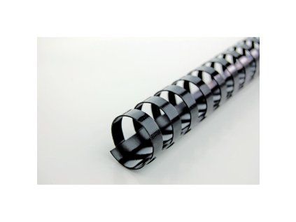 Plastové hrebene GBC 21R 6mm čierne
