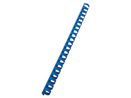 Plastové hrebene GBC 21R 19mm modré